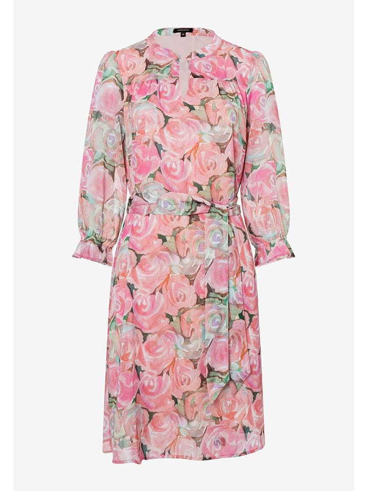 More & More Sukienka w kolorze jasnoróżowo-turkusowym rozmiar: 42