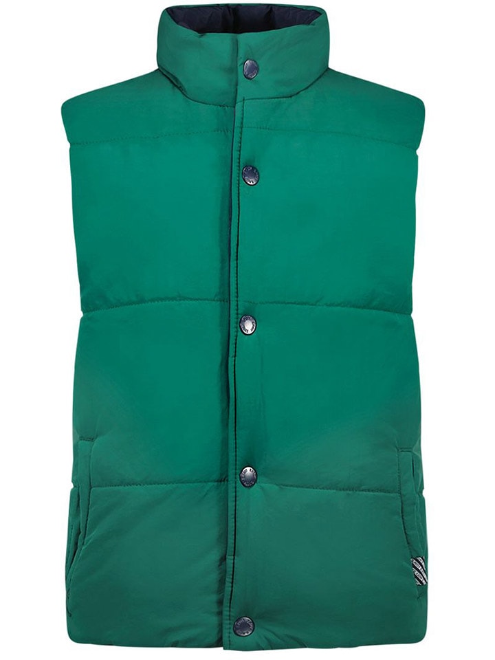 B.Nosy Dwustronna kamizelka w kolorze zielono-granatowym rozmiar: 146/152