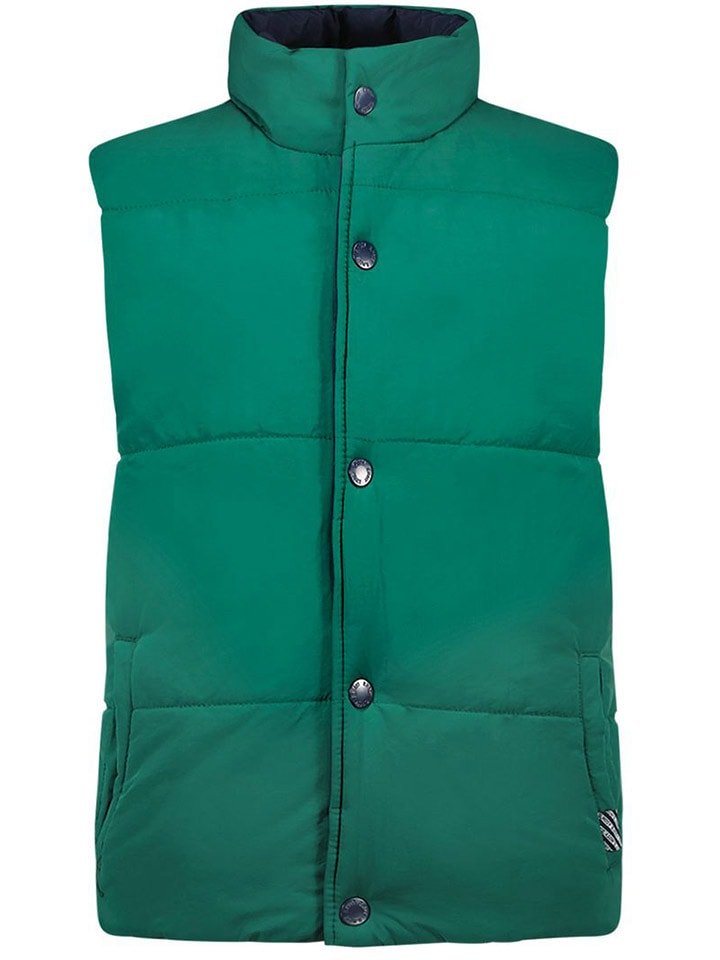 B.Nosy Dwustronna kamizelka w kolorze zielono-granatowym rozmiar: 146/152