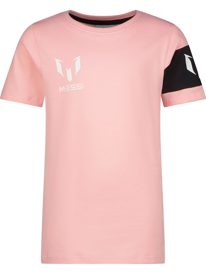 Messi Koszulka w kolorze jasnoróżowym rozmiar: 140