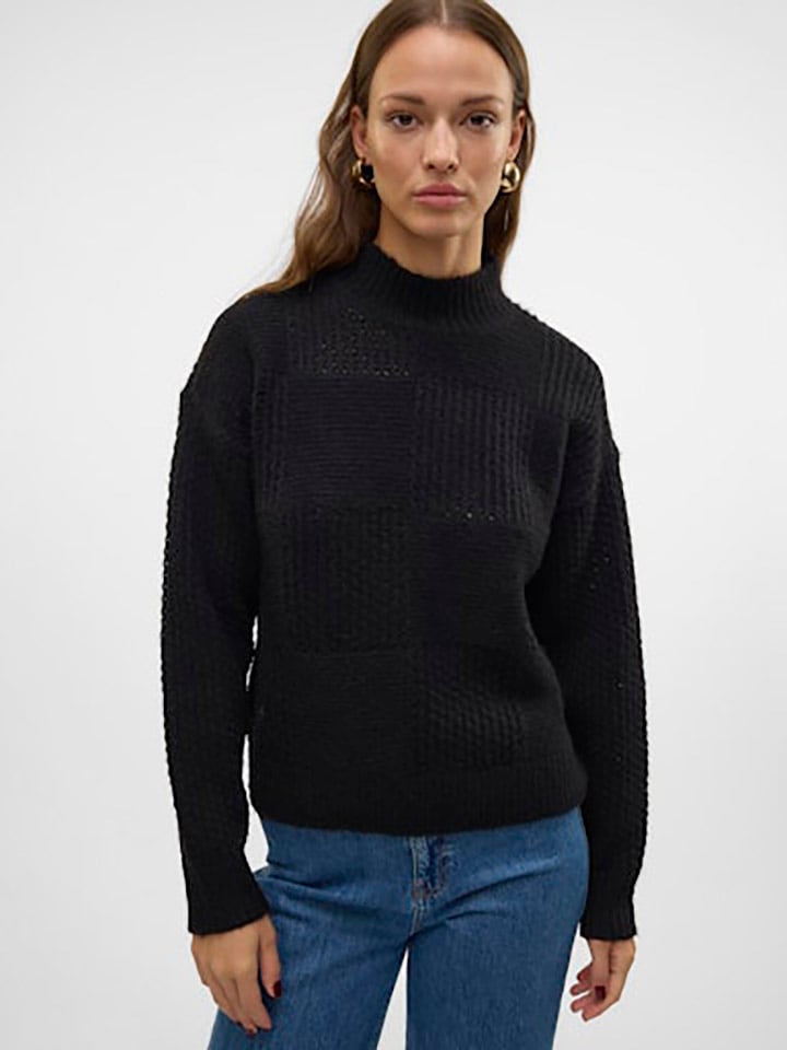 Vero Moda Sweter w kolorze czarnym rozmiar: XS