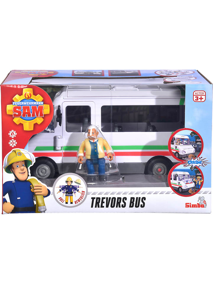 Feuerwehrmann Sam Autobus "Trevors" z figurką - 3+ rozmiar: onesize