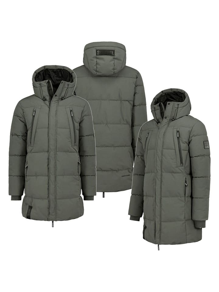 Sublevel Płaszcz pikowany w kolorze khaki rozmiar: L