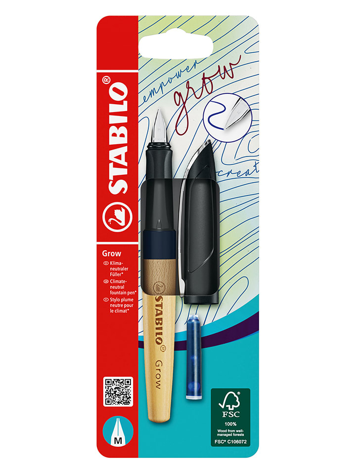 STABILO Pióro wieczne "Grow" w kolorze jasnobrązowo-granatowym rozmiar: onesize