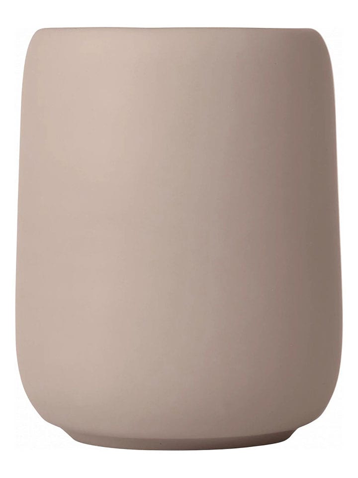 Blomus Kubek "Sono" w kolorze szaroróżowym na szczoteczki do zębów - wys. 10 cm rozmiar: onesize