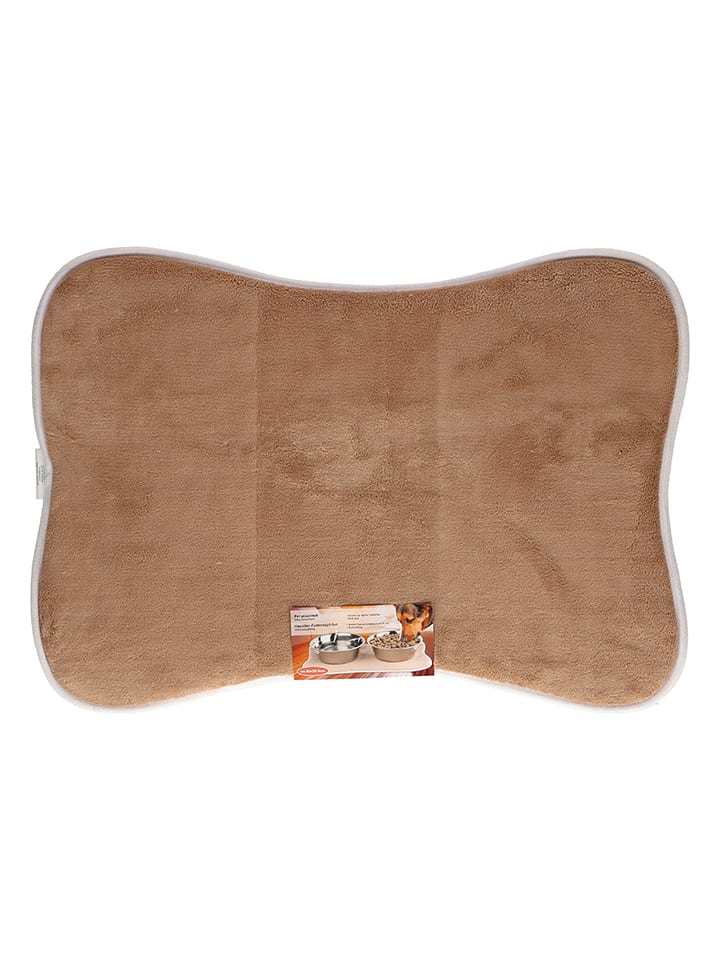 Edco Mata w kolorze jasnobrązowym pod miski do kamienia - 35,5 x 50 cm rozmiar: onesize