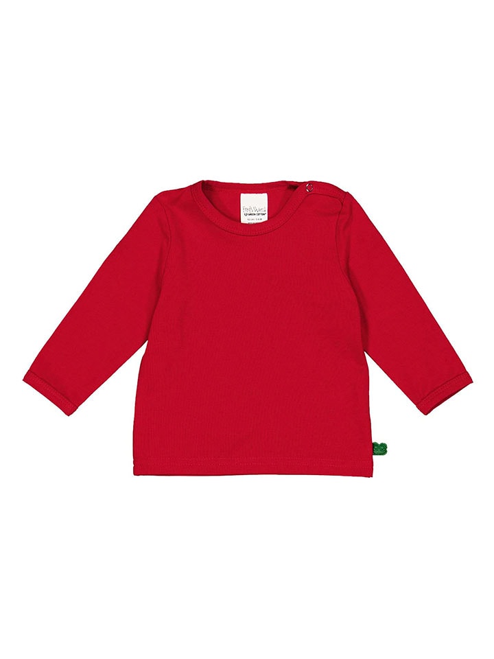 Fred´s World by GREEN COTTON Koszulka "Alfa" w kolorze czerwonym rozmiar: 92
