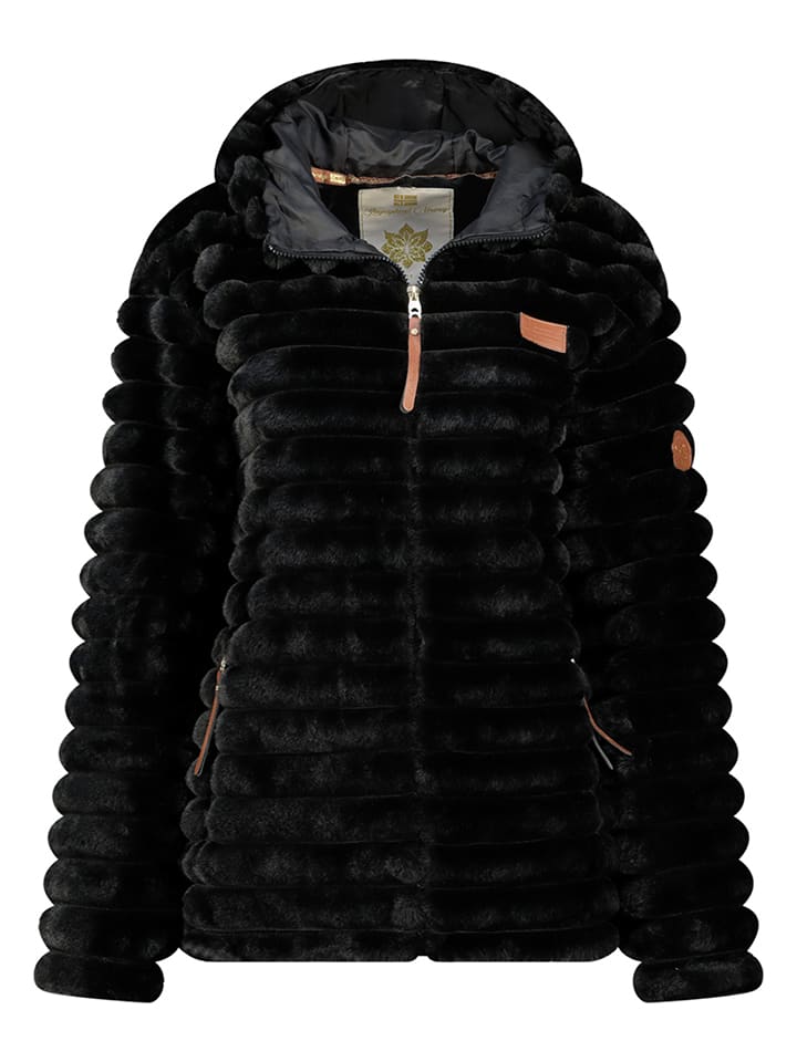 Geographical Norway Kurtka polarowa "Trebelle" w kolorze czarnym rozmiar: L