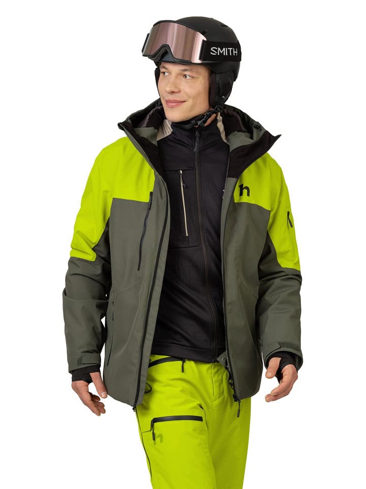 Hannah Kurtka narciarska "Scoty" w kolorze oliwkowo-zielonym rozmiar: S