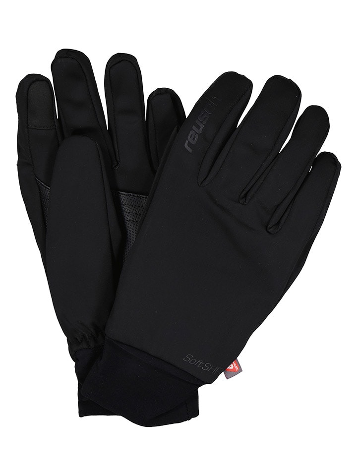 Reusch Rękawiczki funkcyjne "Touchtec" w kolorze czarnym rozmiar: 6