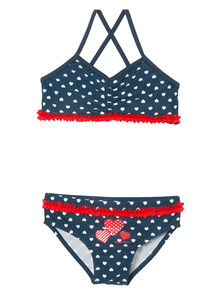 Playshoes Bikini w kolorze granatowym ze wzorem rozmiar: 146/152