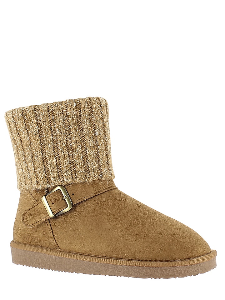 Blackfield Botki zimowe "Kylie" w kolorze jasnobrązowym rozmiar: 39