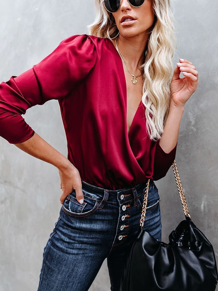 LA Angels Bluzka w kolorze czerwonym rozmiar: S