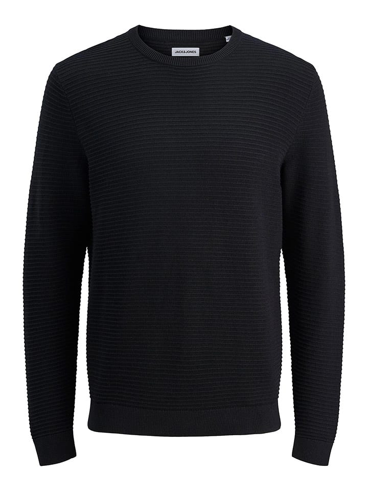 Jack & Jones Sweter w kolorze czarnym rozmiar: M