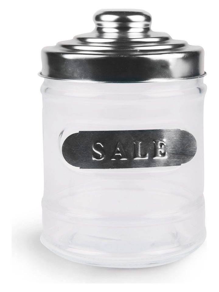 Trendy Kitchen by EXCÉLSA Solniczka "Chrome" w kolorze srebrnym - 650 ml rozmiar: onesize