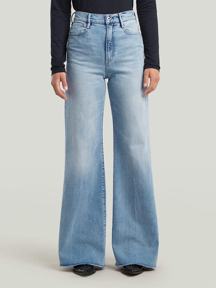 G-Star Dżinsy - Loose fit - w kolorze błękitnym rozmiar: W28/L32