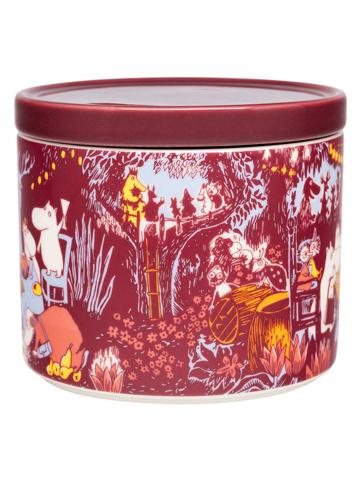 Moomin Pojemnik ''Festive Moments'' w kolorze czerwonym - 700 ml rozmiar: onesize