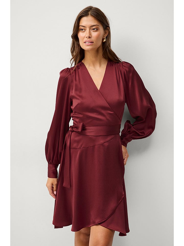 ellos Sukienka "Thea" w kolorze bordowym rozmiar: 42