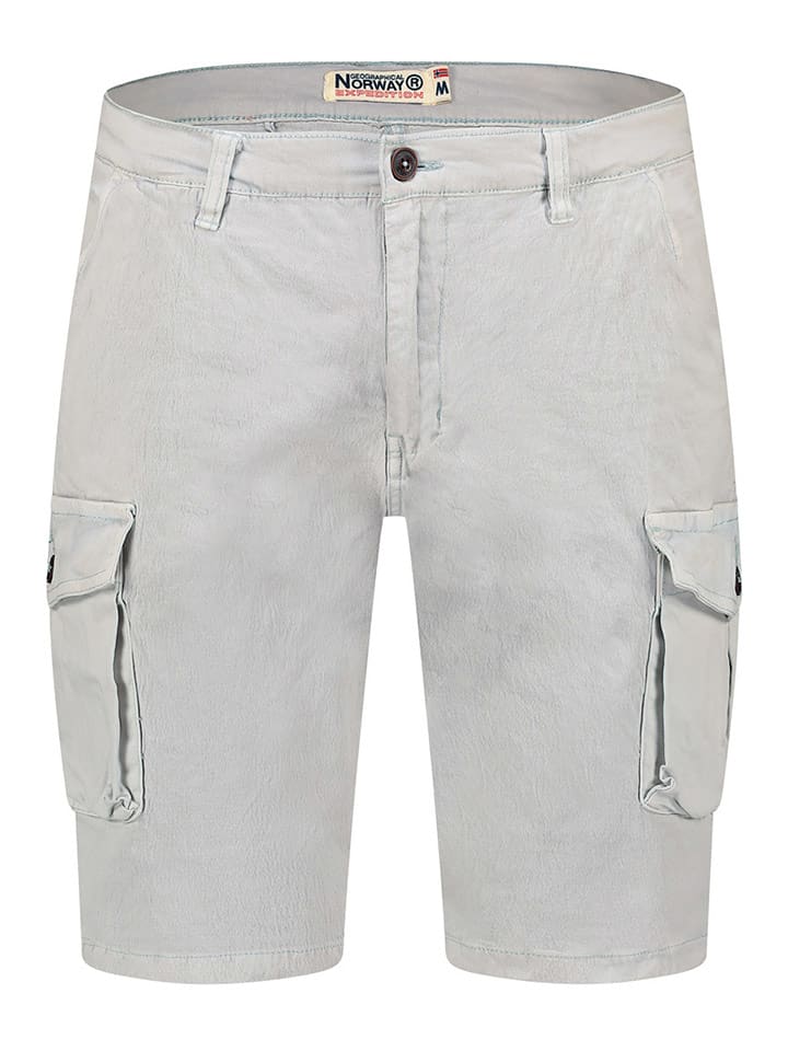 Geographical Norway Bermudy "Patrium" w kolorze błękitnym rozmiar: L