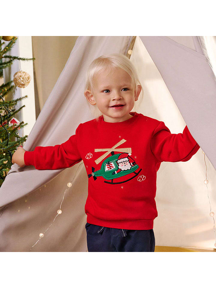 COOL CLUB Bluza w kolorze czerwono-zielonym rozmiar: 92