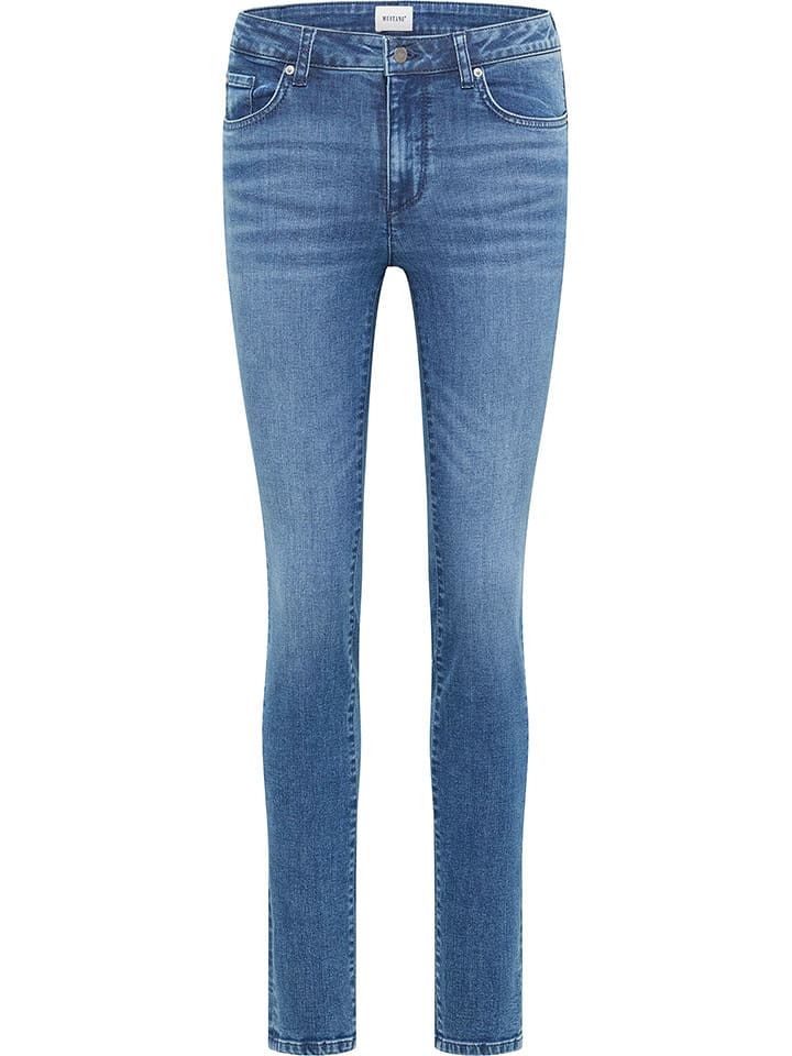 Mustang Dżinsy - Slim fit - w kolorze niebieskim rozmiar: W26/L30