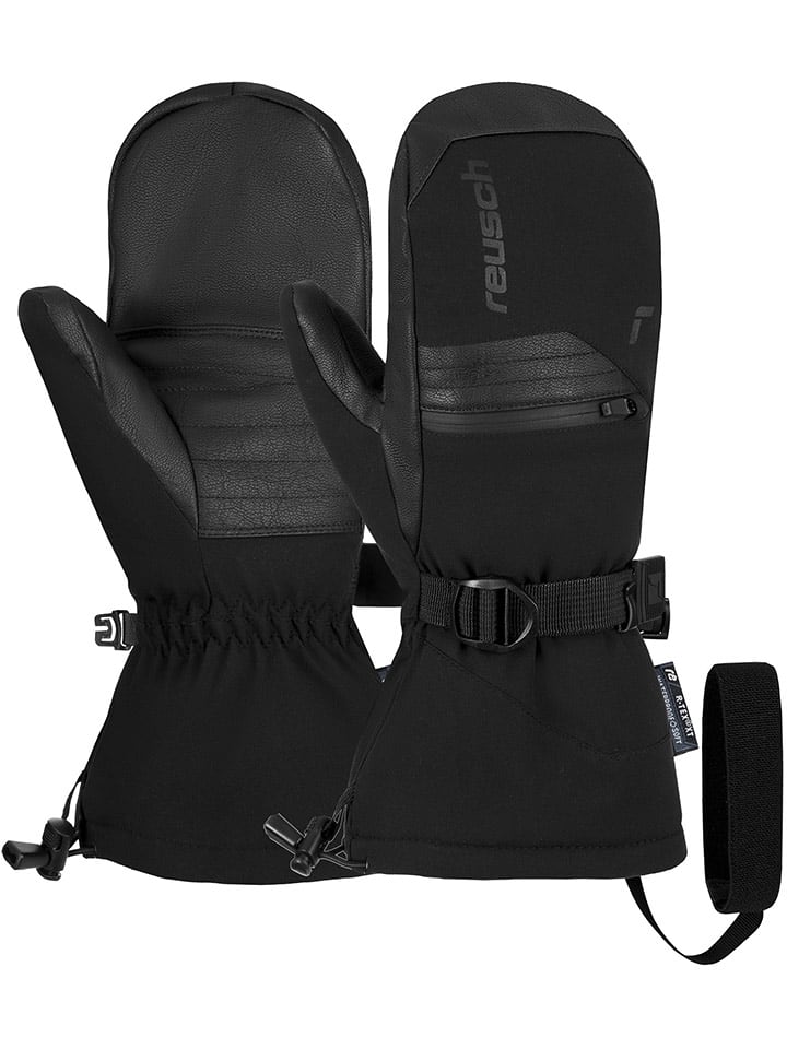 Reusch Rękawiczki narciarskie "Torres" w kolorze czarnym rozmiar: 10