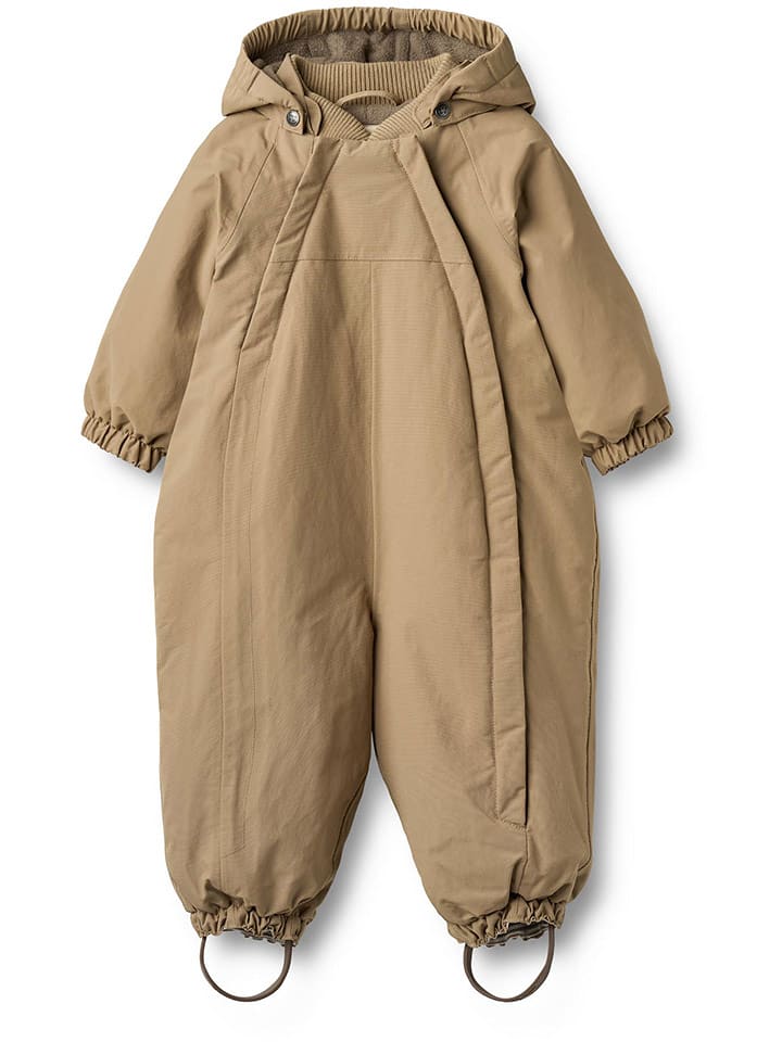 Wheat Kombinezon zimowy "Adi" w kolorze jasnobrązowym rozmiar: 80