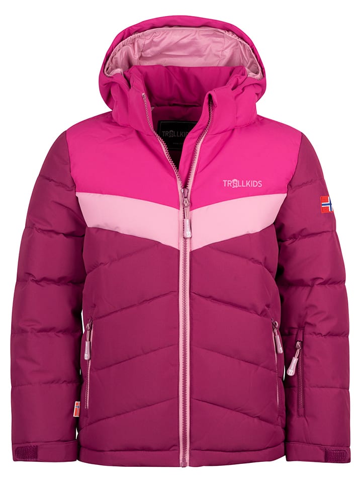 Trollkids Kurtka zimowa "Gryllefjord" w kolorze fioletowym rozmiar: 176
