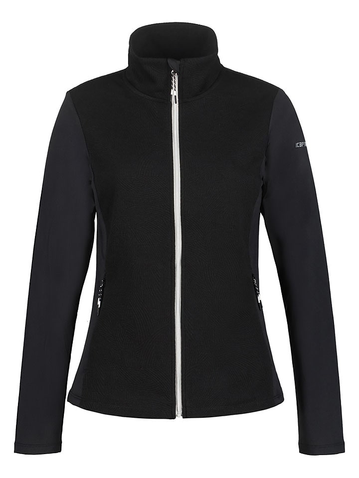 Icepeak Kurtka polarowa "Ettenheim" w kolorze czarnym rozmiar: XL