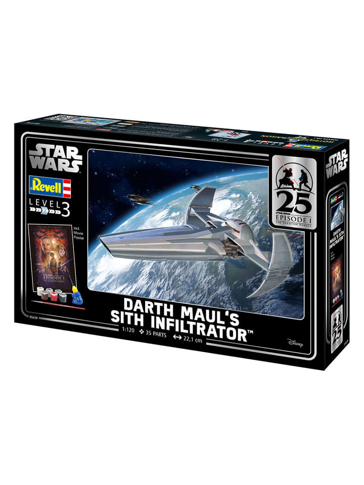 Revell Model "Darth Maul's Sith Infiltrator" do złożenia - 10+ rozmiar: onesize
