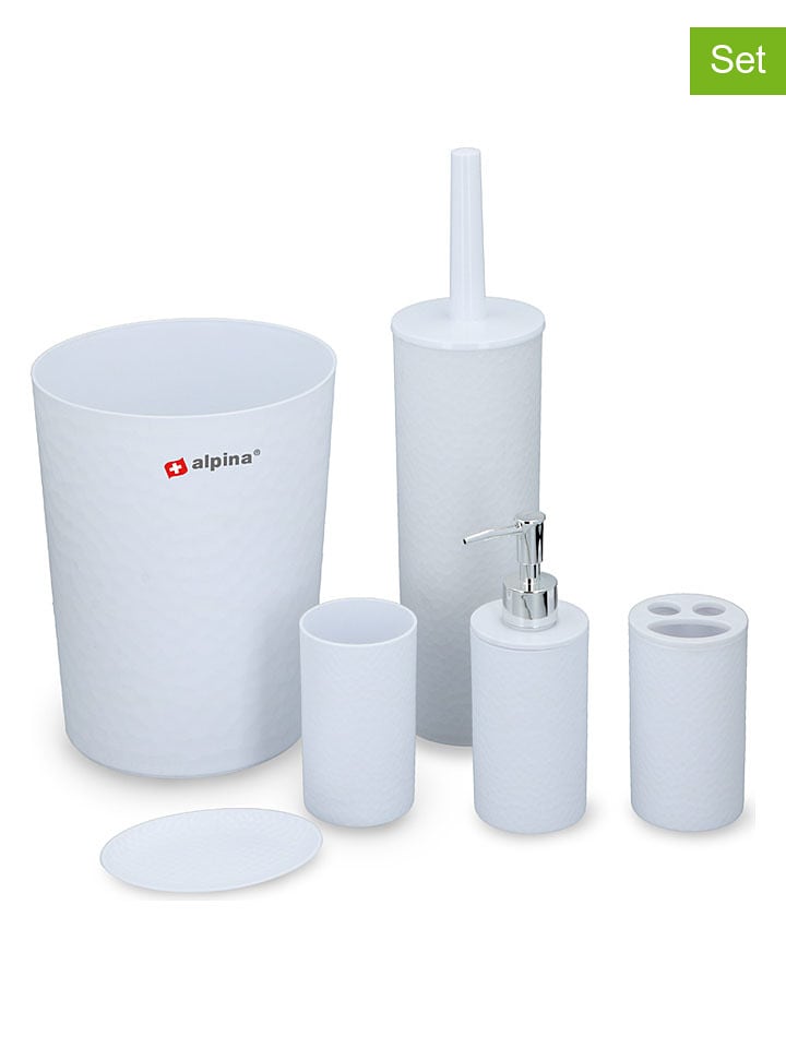 Alpina 6-częściowy zestaw łazienkowy (produkt niespodzianka) rozmiar: onesize