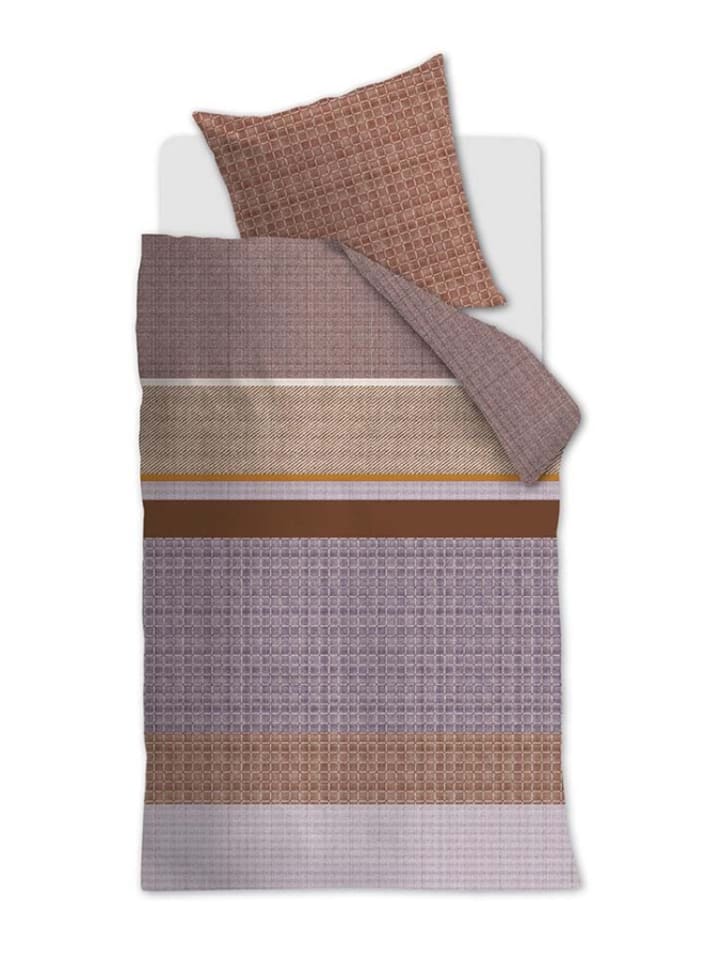 Beddinghouse Komplet pościeli renforcé "Birger" w kolorze fioletowym rozmiar: 135x200 cm