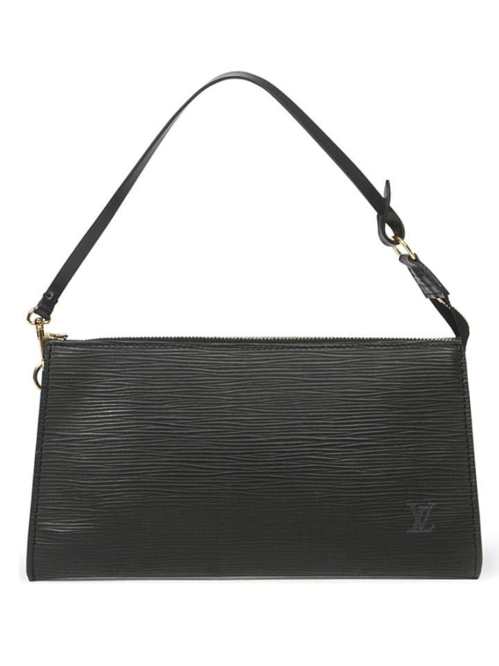 Louis Vuitton Skórzana torebka w kolorze czarnym - 24 x 13 x 2 cm rozmiar: onesize