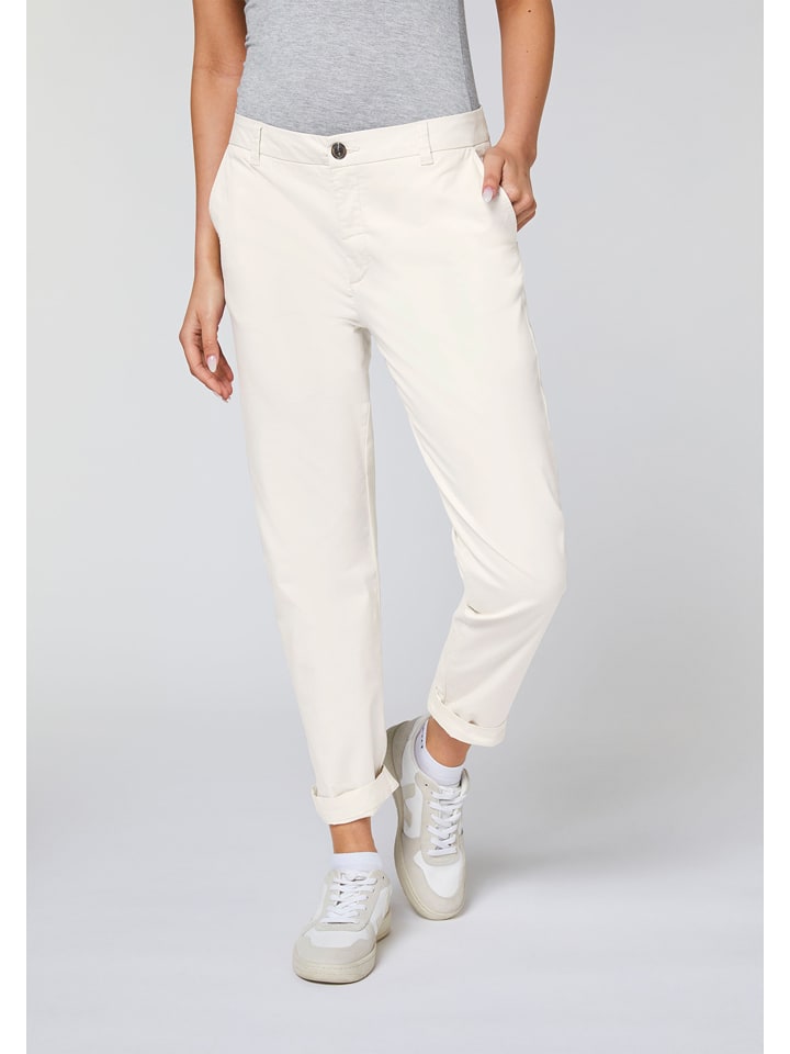 Polo Sylt Spodnie chino w kolorze kremowym rozmiar: 40