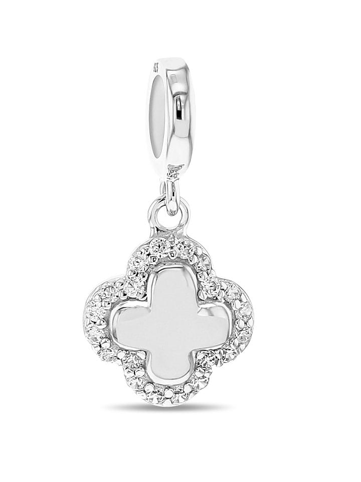 CHARM'S Srebrna zawieszka z cyrkoniami rozmiar: onesize