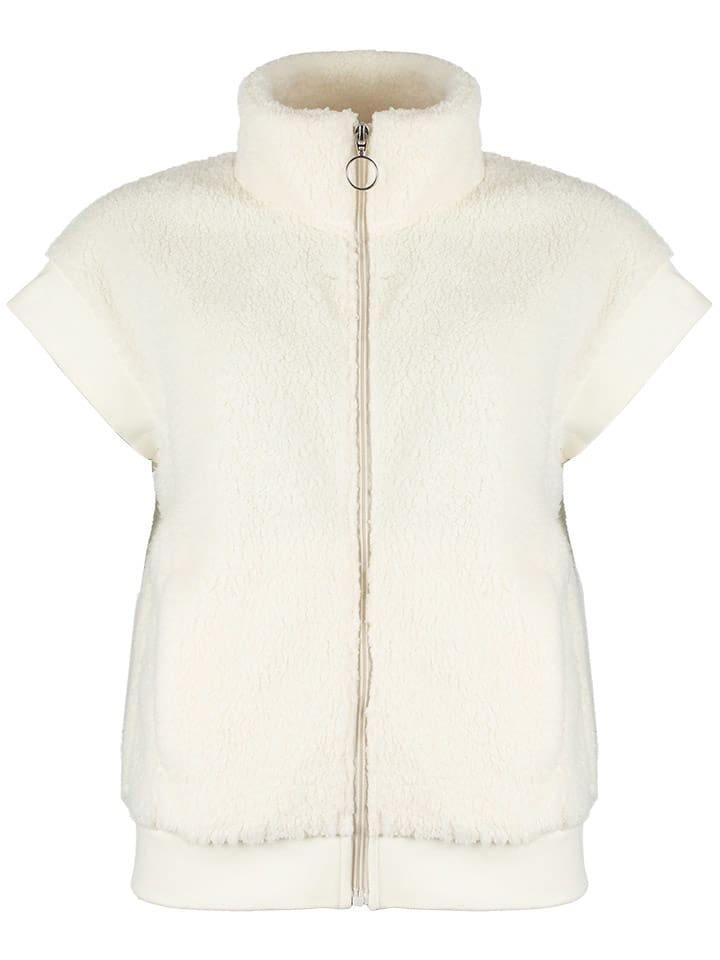 Roadsign Kamizelka pluszowa w kolorze kremowym rozmiar: S