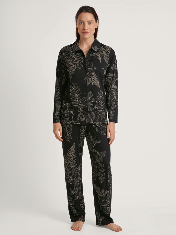 Calida Koszulka piżamowa w kolorze czarnym rozmiar: L