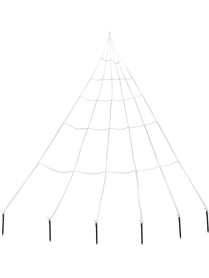 CHAKS Pajęczyna w kolorze biało-czarnym - dł. 300 cm rozmiar: onesize