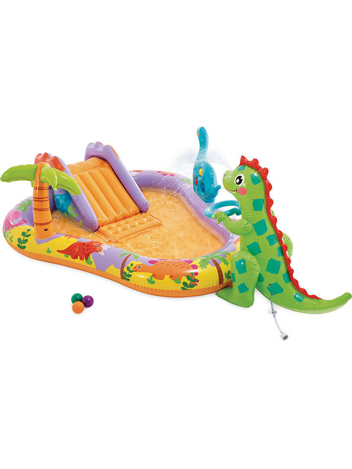 Intex Brodzik "Dino" z placem zabaw - 201 x 69 x 157 cm - 2+ rozmiar: onesize