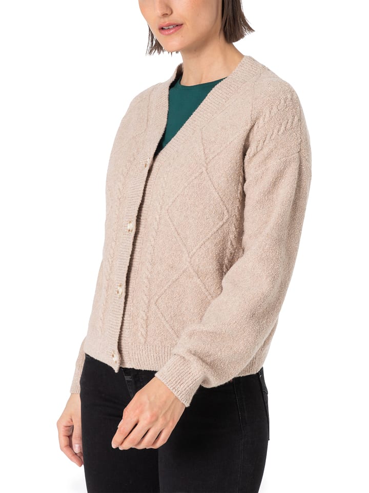 Timezone Kardigan w kolorze beżowym rozmiar: XL