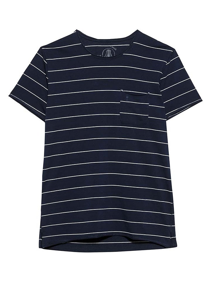 Herrlicher Koszulka "Ronny" w kolorze granatowym rozmiar: 3XL