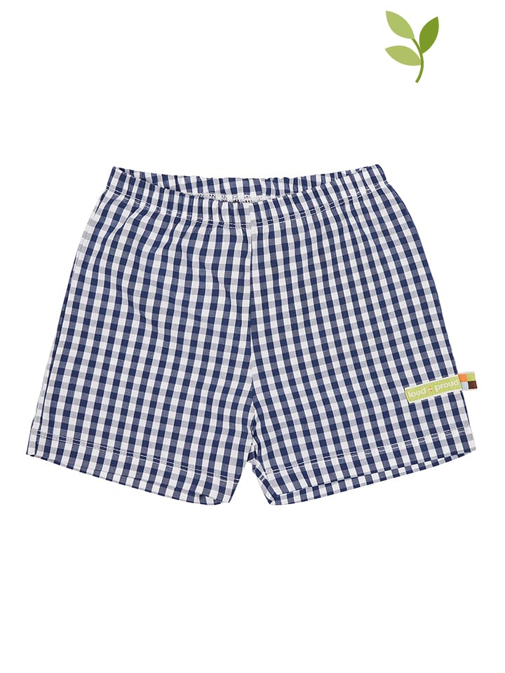 loud + proud Szorty w kolorze granatowym rozmiar: 74/80