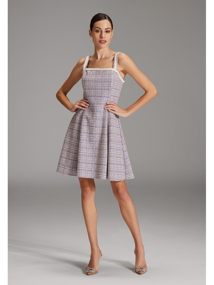 SWING Sukienka w kolorze szarym rozmiar: 40