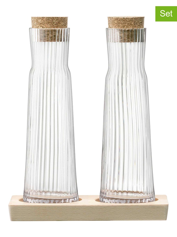 L.S.A. 3-częściowy zestaw ''Gio Line'' w kolorze jasnobrązowym - 200 ml rozmiar: onesize