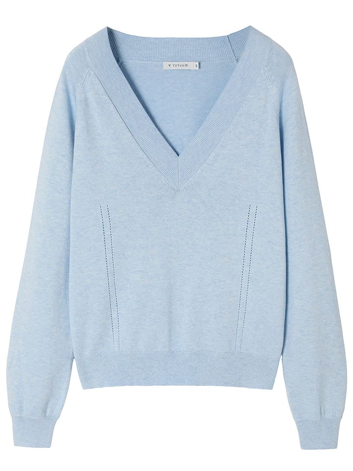 TATUUM Sweter w kolorze błękitnym rozmiar: XL