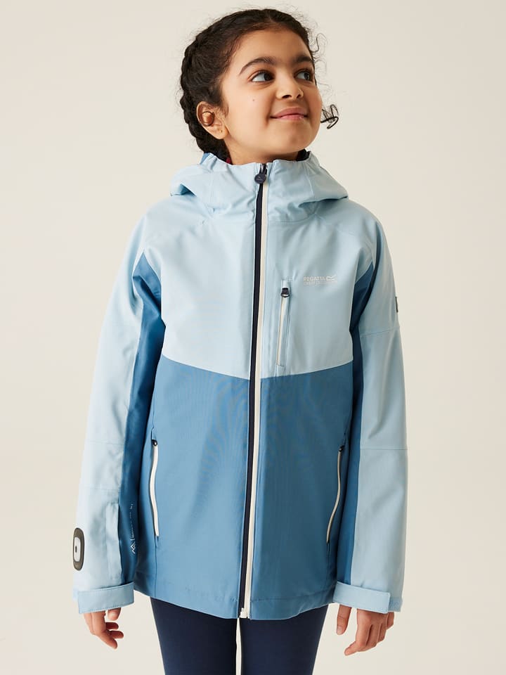 Regatta Kurtka funkcyjna 3w1 "Trekktain" w kolorze błękitnym rozmiar: 116