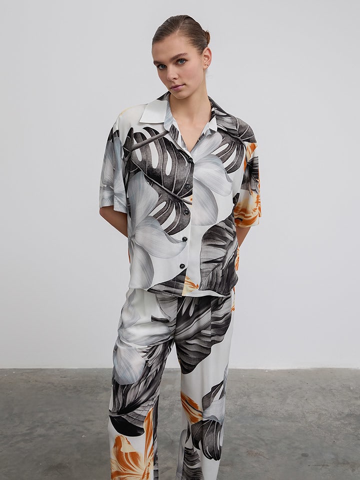 BGN Bluzka w kolorze czarno-białym rozmiar: 36