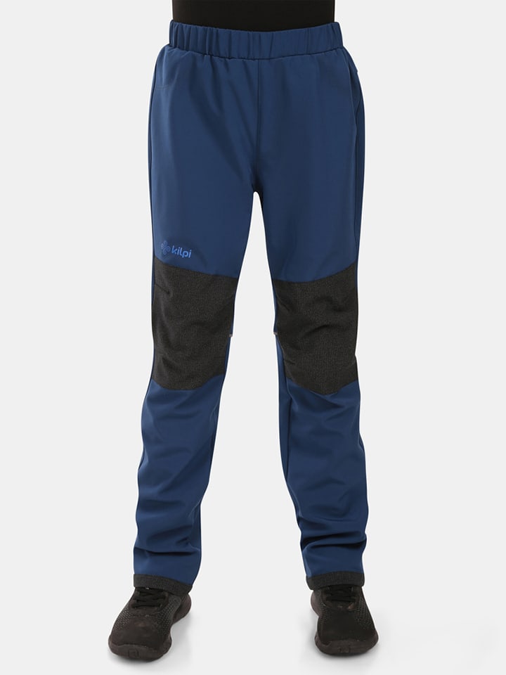 Kilpi Spodnie softshellowe "Rizo" w kolorze granatowym rozmiar: 146