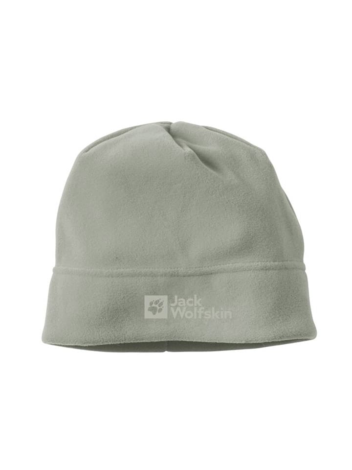 Jack Wolfskin Czapka beanie "Real Stuff" w kolorze miętowym rozmiar: onesize