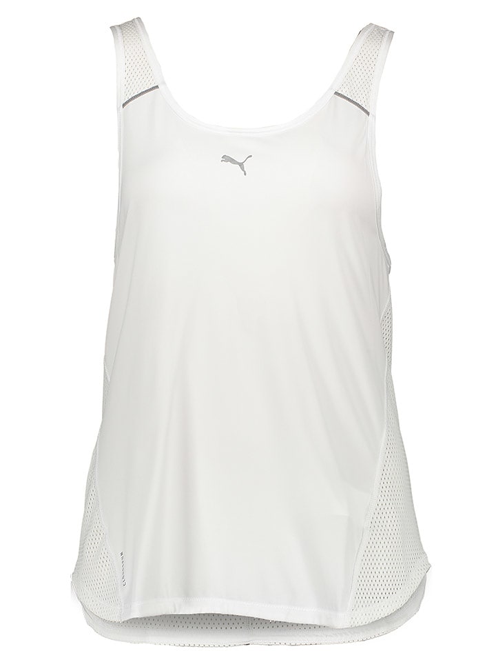Puma Top funkcyjny "Run Cloudspun Marathon" w kolorze białym rozmiar: L